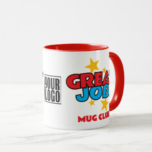 Taza Gran trabajo reconocimiento de agradecimiento a lo