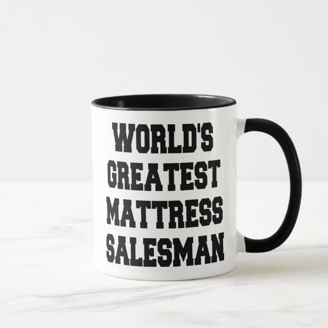 Taza Gran Vendedor de Colchones del Mundo (Derecha)