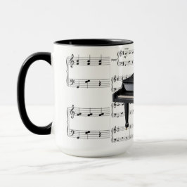 Taza Grand Piano Mug