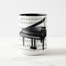 Taza Grand Piano Mug