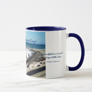 Taza ¡Grandad feliz del día de los abuelos! -