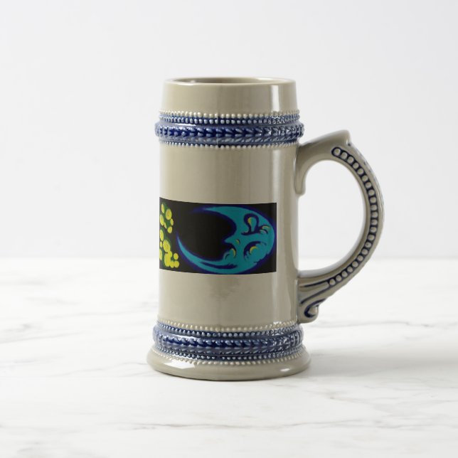 Taza grande de la luna azul (Derecha)