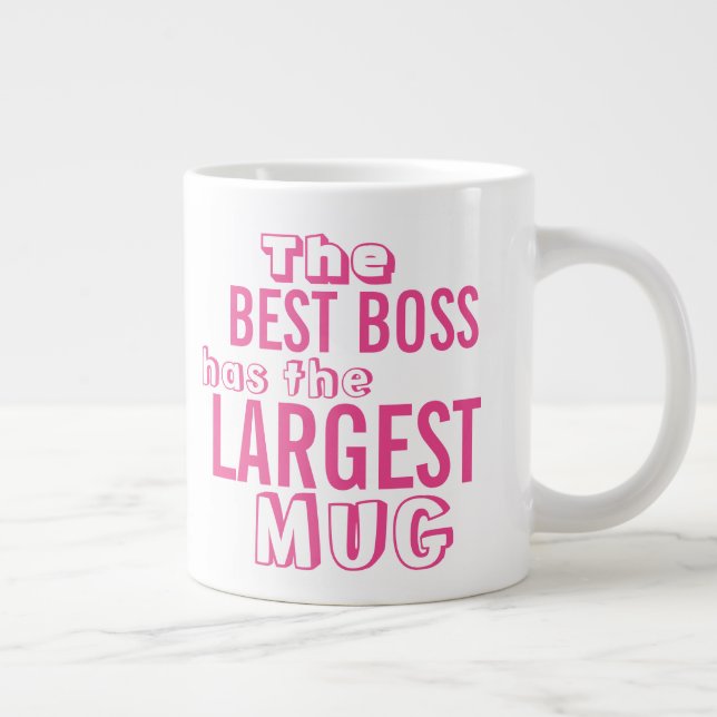 Taza grande de la mejor de Boss cita divertida del (Derecha)