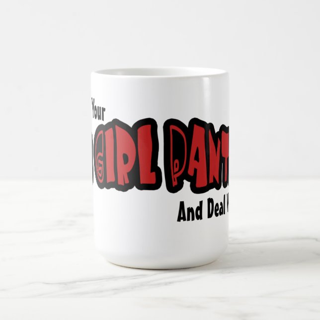 Taza grande de las bragas del chica (Centro)