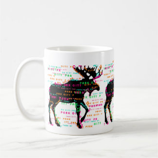 Taza grande de los alces de Park City