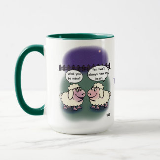 Taza Grande de San Valentín ¿Serás Mía
