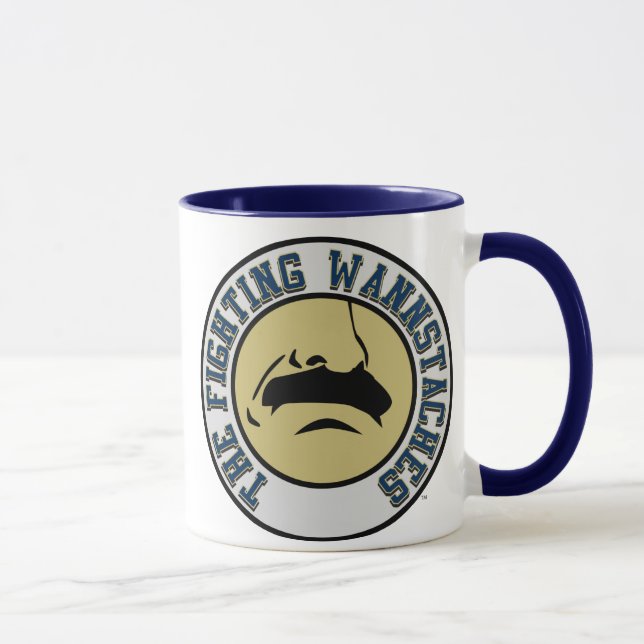 Taza grande de Wannstaches que lucha (Derecha)
