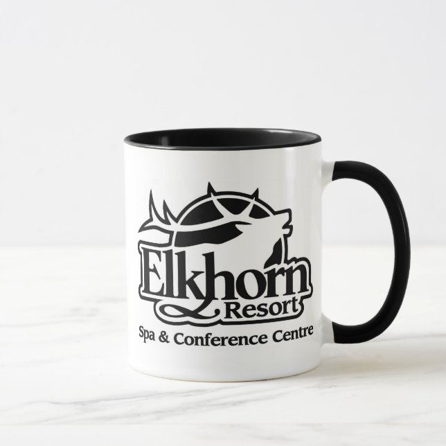 Taza grande del centro turístico de Elkhorn (Derecha)