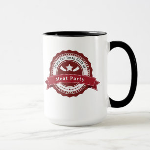 Taza grande del fiesta de la carne