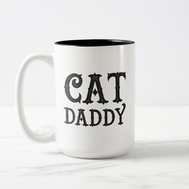 Taza grande del papá del gato (Izquierda)