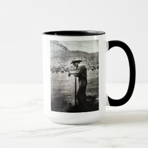 Taza GRANDE del TAMAÑO con el logotipo y el