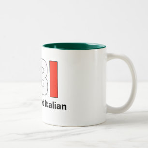Taza grande italiana llena de la papá del FBI