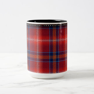 Taza grande - tartán rojo de Lichtie -