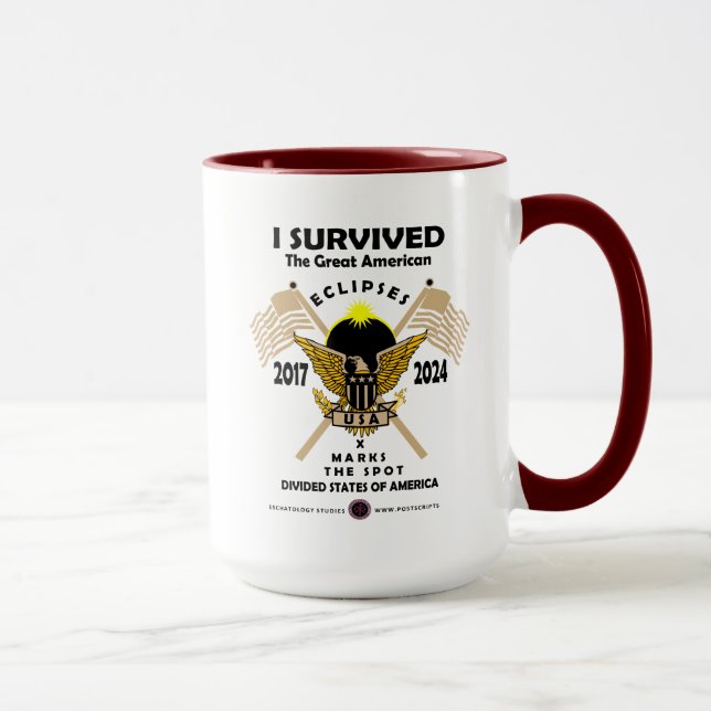 Taza Grandes Eclipses Estadounidenses (Derecha)