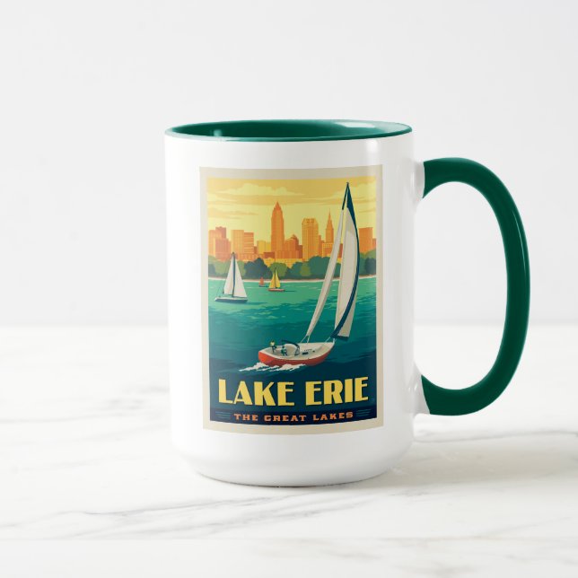 Taza Grandes Lagos | Lago Erie (Derecha)