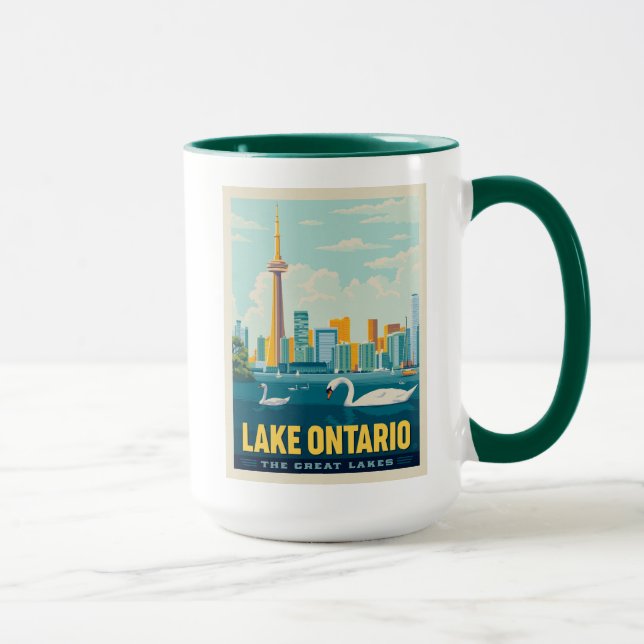 Taza Grandes Lagos | Lago Ontario (Derecha)