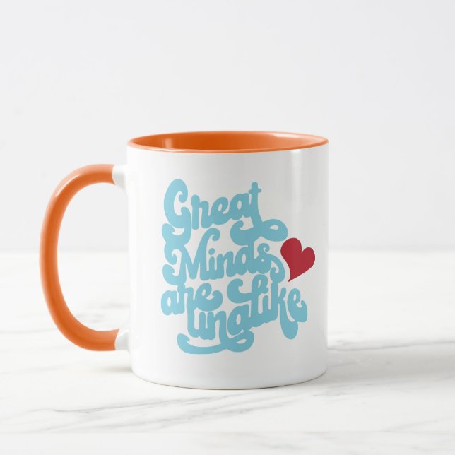 Taza Grandes mentes (Izquierda)