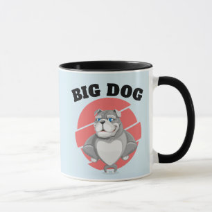 TAZA GRANDES NAVIDADES DE PERRO CAFÉ MUG