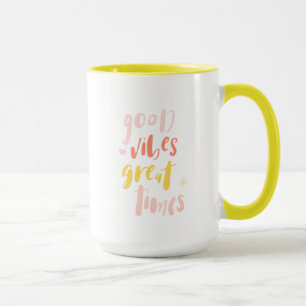 Taza Grandes tiempos de la buena sensación