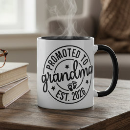 Taza Grandma Announcement Mug Gift