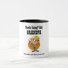 Taza GRANDPA LO ARREGLARÁ - El mejor abuelo