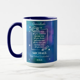 Taza Grandson High School Graduation Custom Name Year 