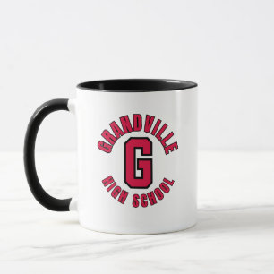 Taza Grandville High School Michigan Coffee Mug