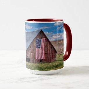 Taza Granero con la bandera americana el Colfax,
