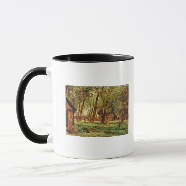 Taza Granja debajo de árboles (Izquierda)
