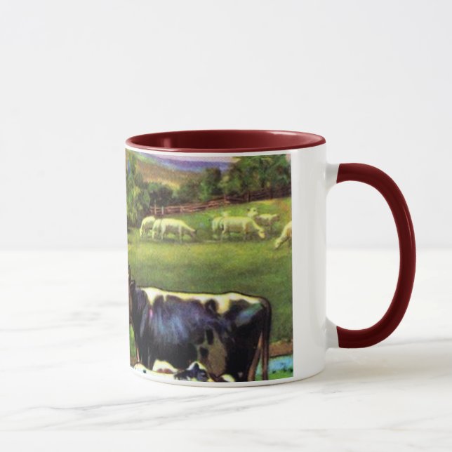 Taza Granja del vintage (Derecha)