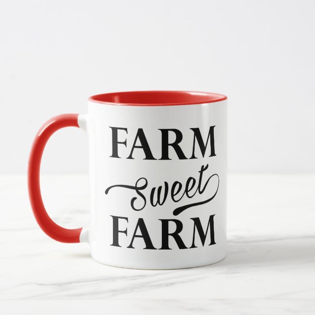 Taza Granja dulce de 11 oz Mug Combo (Izquierda)
