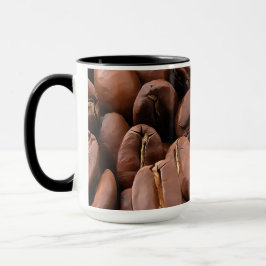 Taza Granos de Café Tostados Artísticos