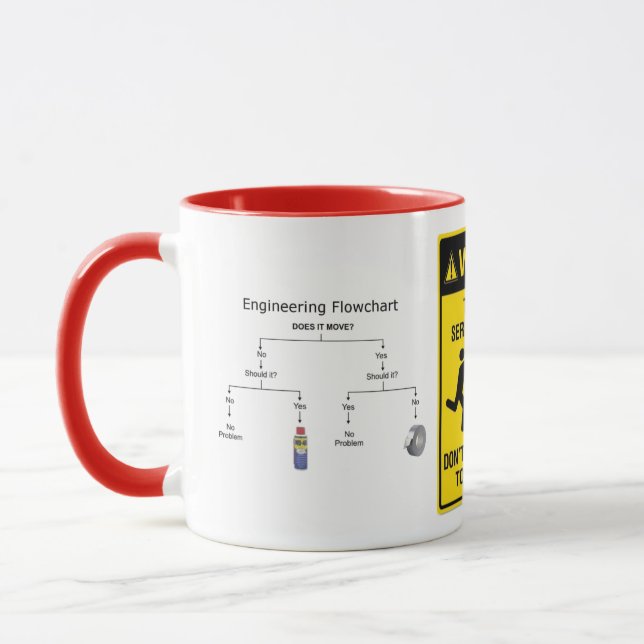 Taza Grappige mok voor een Engineer (Izquierda)