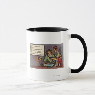 Taza Grasa de Halloween GreetingCandle