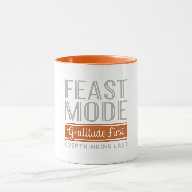 Taza Gratitud en modo de fiesta (Centro)