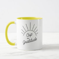 Gratitud Sunshine moderno mensaje Personalizado