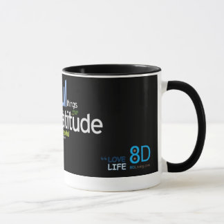 Taza Gratitud - vida 8D