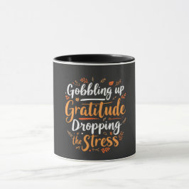 Taza Gratitud y alivio de estrés Inspirador