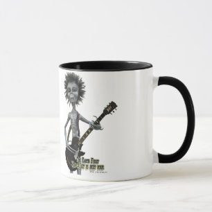 Taza Gray Guitarist