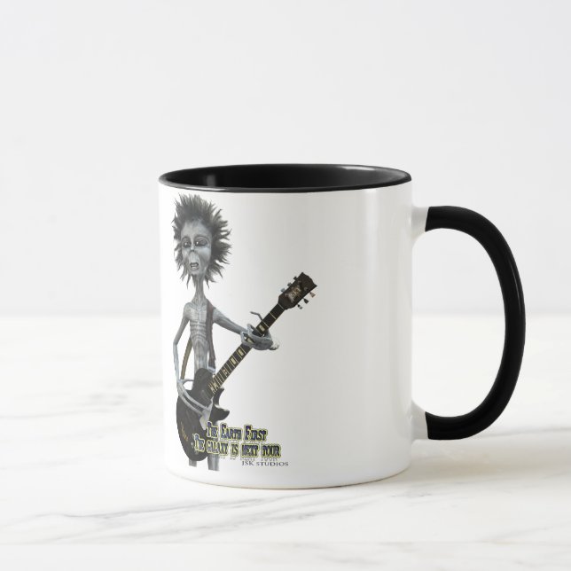 Taza Gray Guitarist (Derecha)