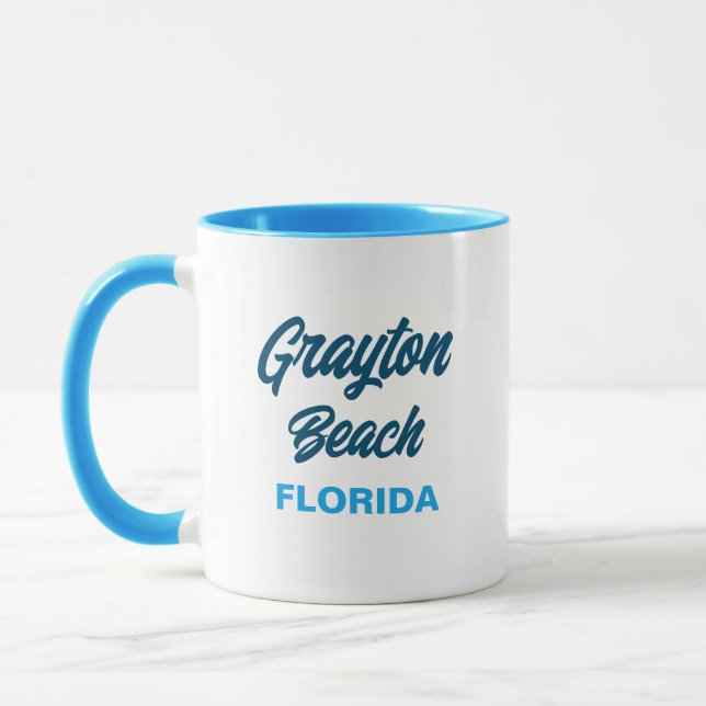 Taza Grayton Beach Florida Coffee Mug (Izquierda)