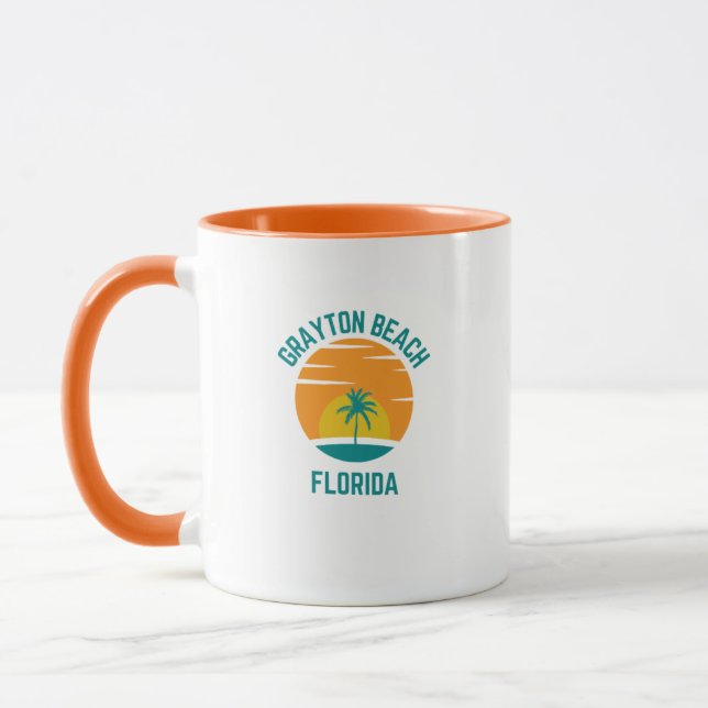 Taza Grayton Beach Florida Coffee Mug (Izquierda)