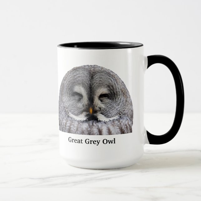 Taza Great Grey Owl (Derecha)
