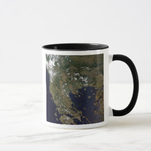 Taza Grecia y sus países circundantes