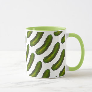 Taza Green Dill Pickle Pickles Dills Foodie Mug