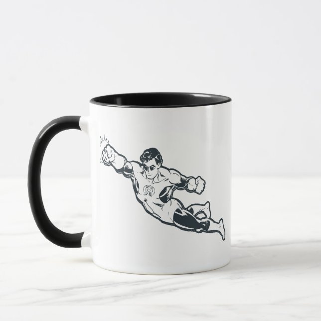 Taza Green Lantern Punks BW (Izquierda)