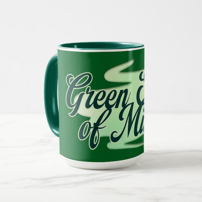 Taza Green State of Mind St Patrick’s Day Shirt caneca (Anverso izquierdo)