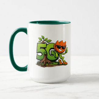 Taza Green Tech Mascot Combo Mug