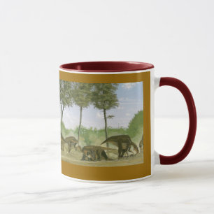 Taza Gregory Paul del dinosaurio de Maiasaura