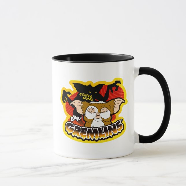 Taza Gremlins | Gizmo de miedo de banda (Derecha)